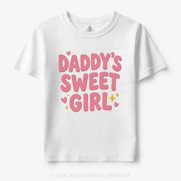 Daddy's Sweet Girl Toddler&Kid's Tees