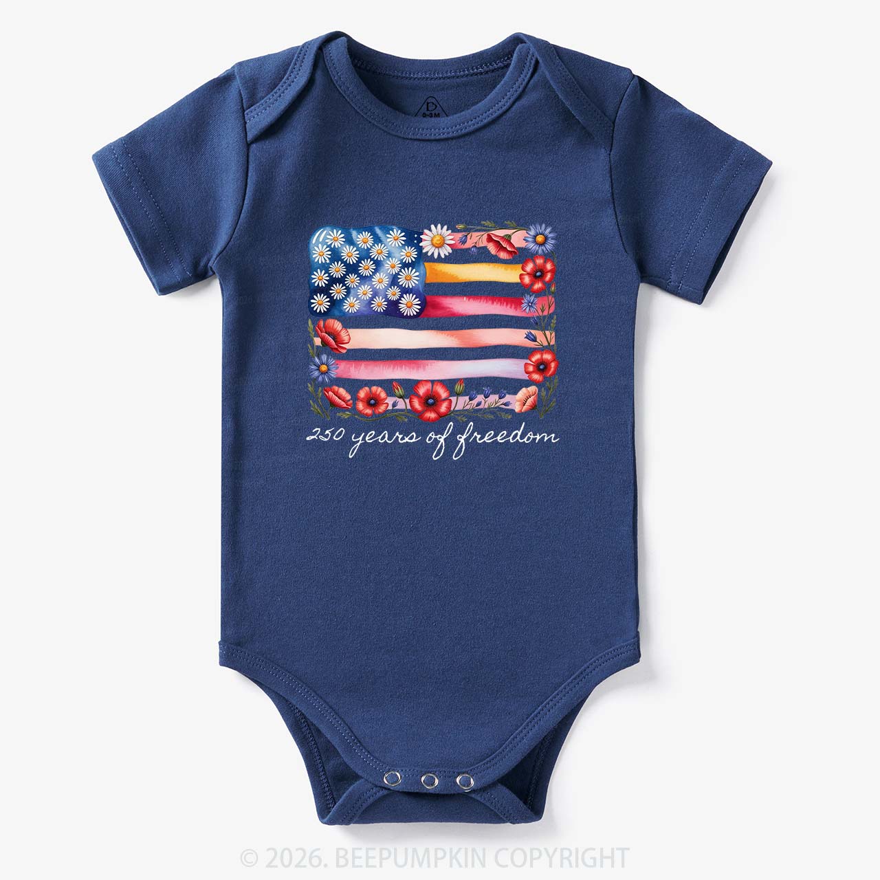 250 Years of Freedom Patriotic Bodysuit