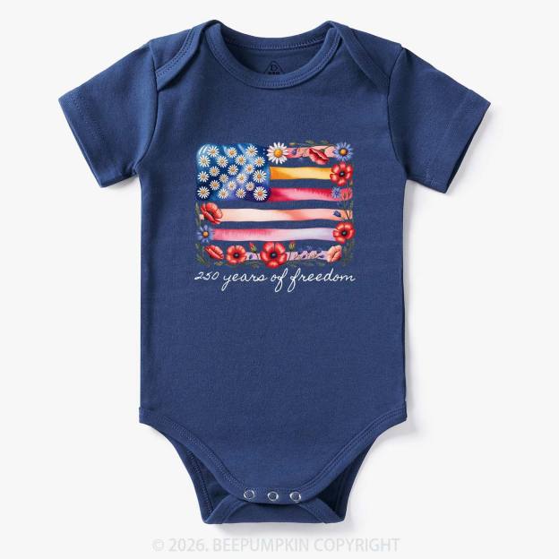 250 Years of Freedom Patriotic Bodysuit