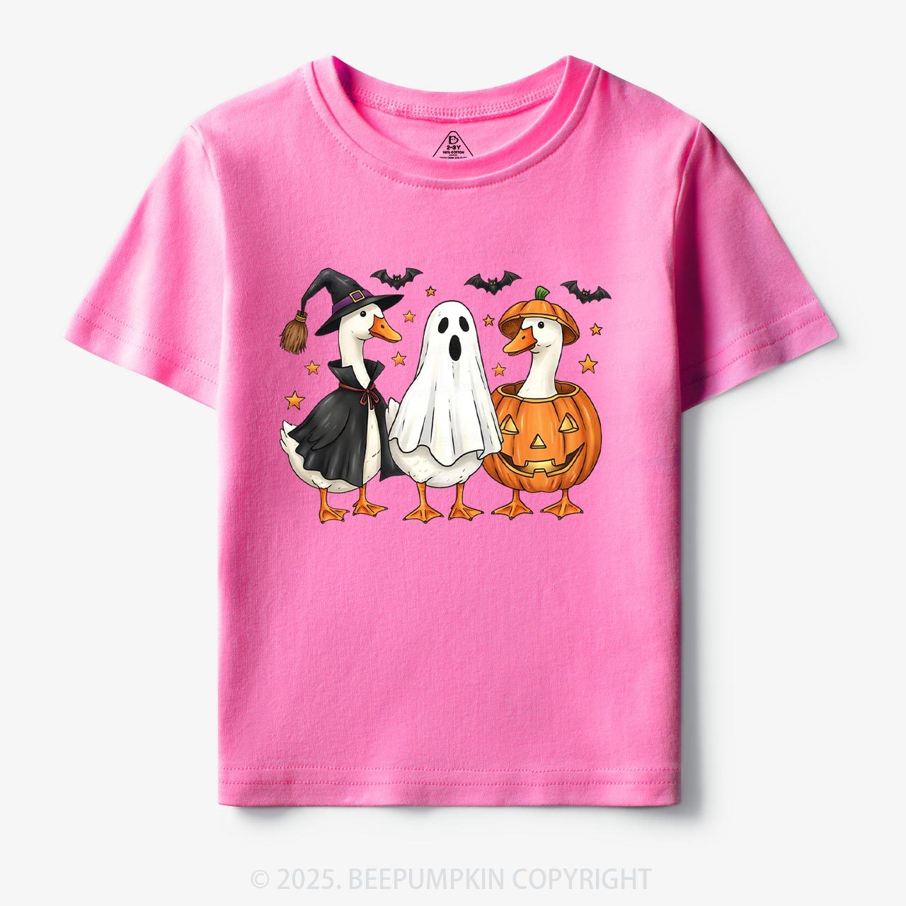 Goose Halloween Fall Toddler&Kid's Tees Beepumpkin