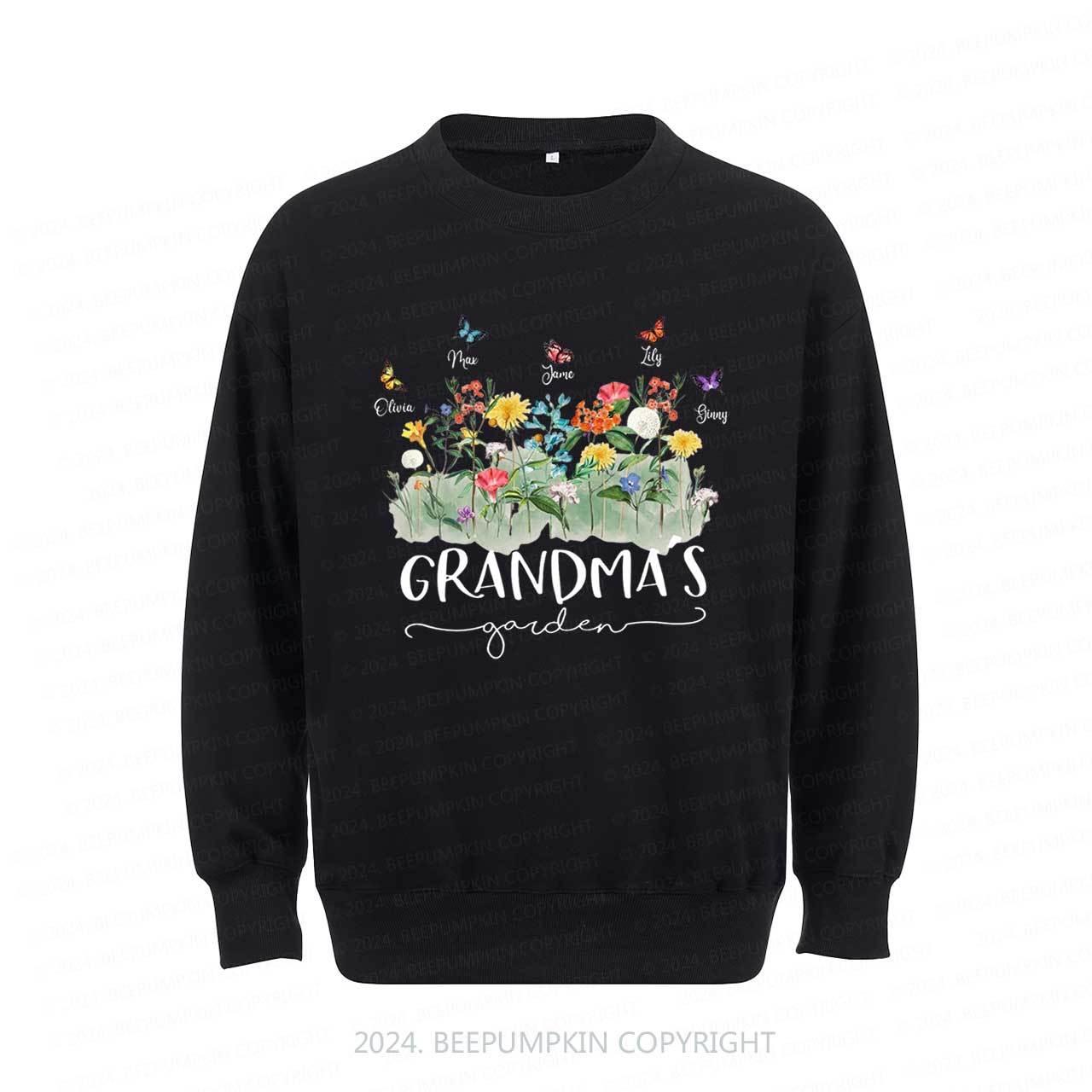 Personalized Birth Flowers Shirt With Kids Names Sweatshirt