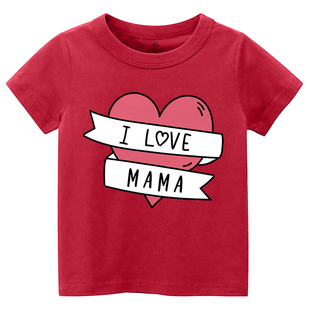 I Love Mama Toddler&Kid's Tees Beepumpkin