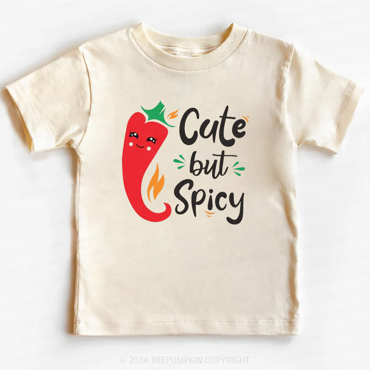 Cute But Spicy Toddler&Kids Tees 