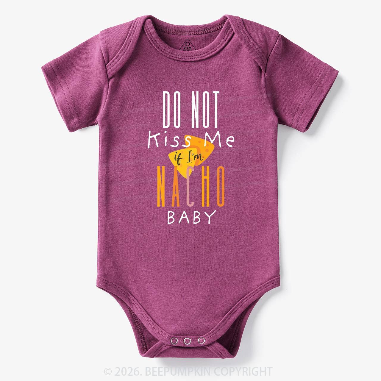 Funny Do Not Kiss Me Bodysuit