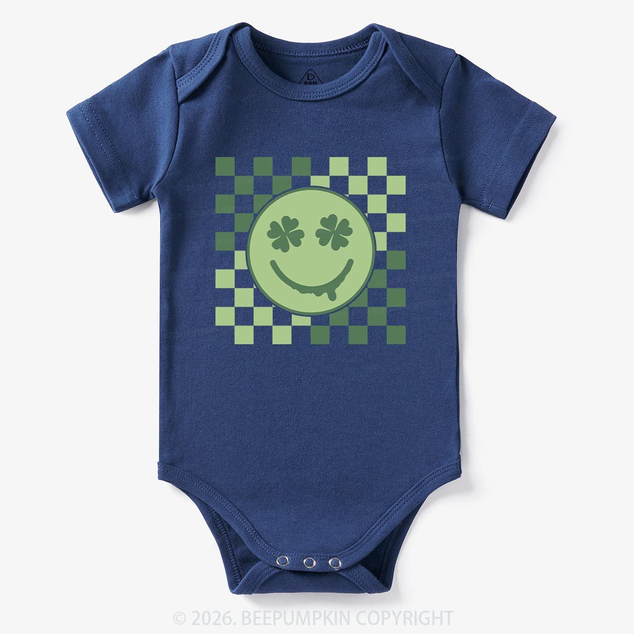 Retro Clover St.Patricks Day Bodysuit