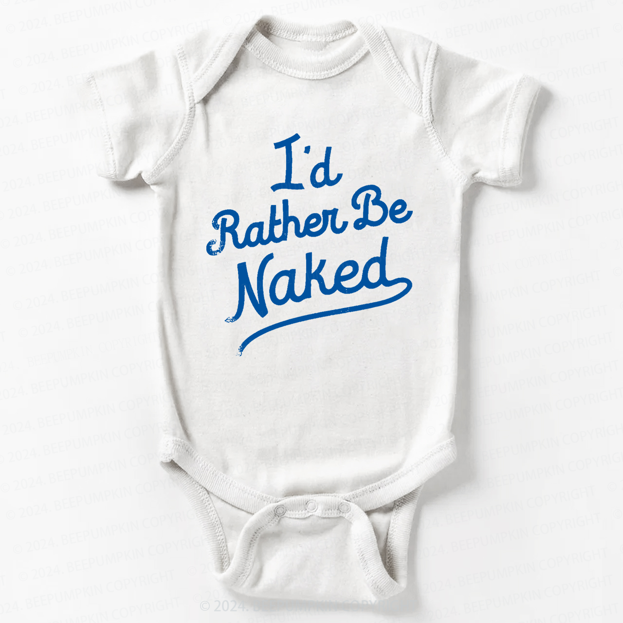 Rather Be Naked Bodysuit For Baby 7