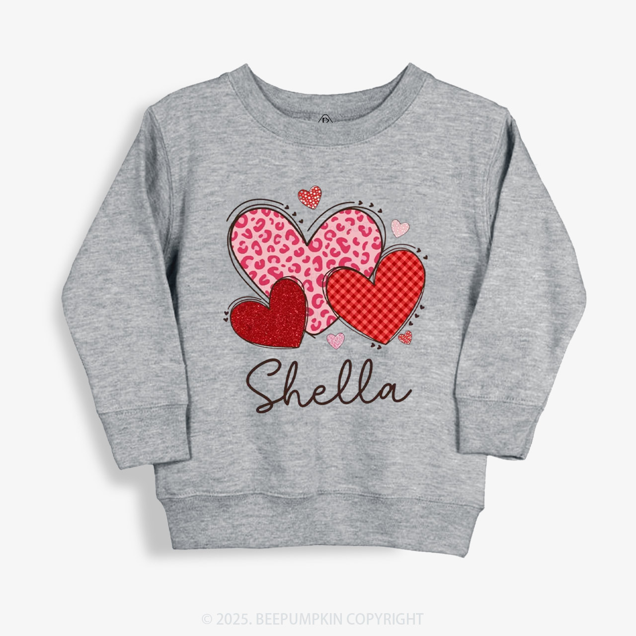 Personalized Lovely Layers Of Love Kid's Sweatshirt