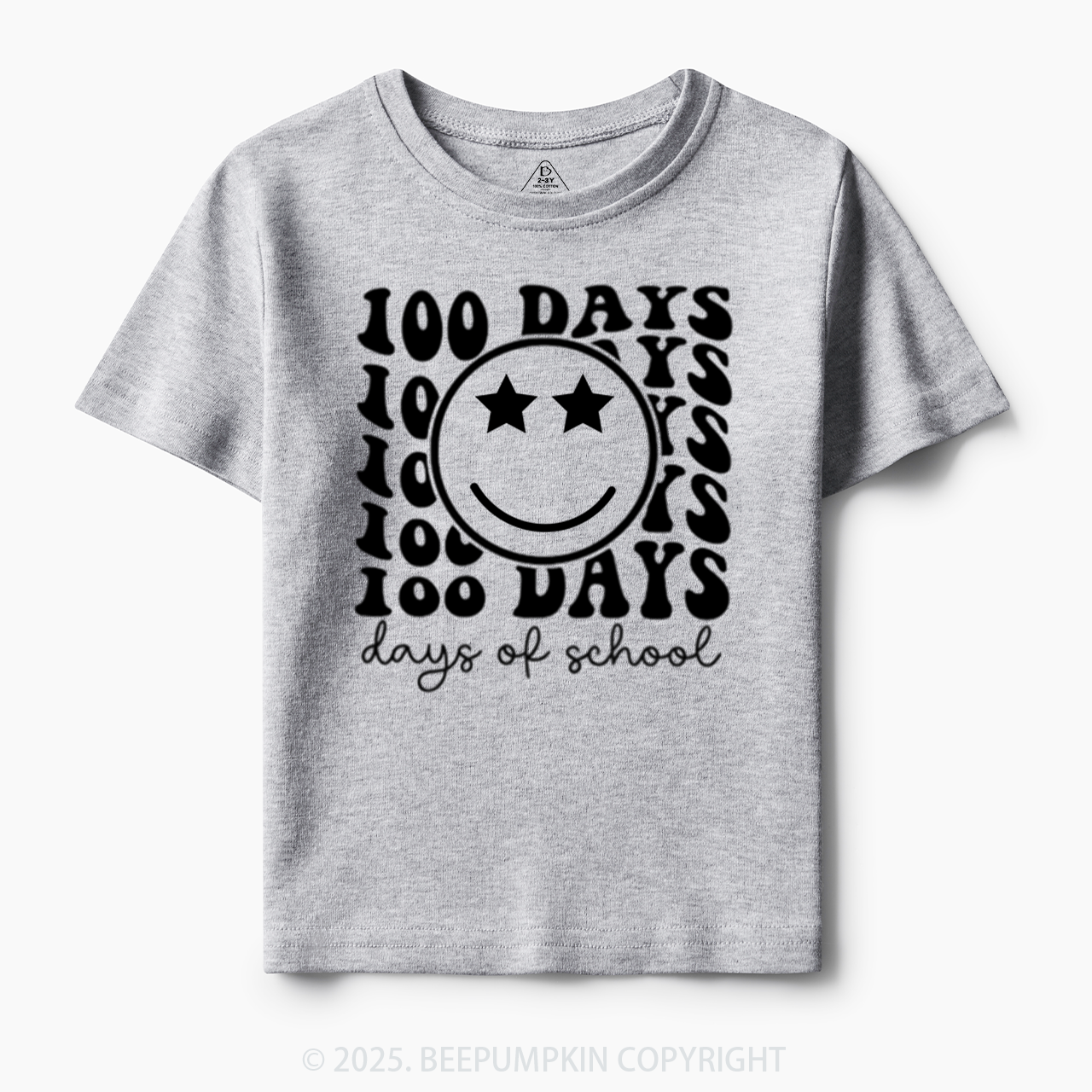 100 Days Of School Toddler&Kid's Tees Beepumpkin