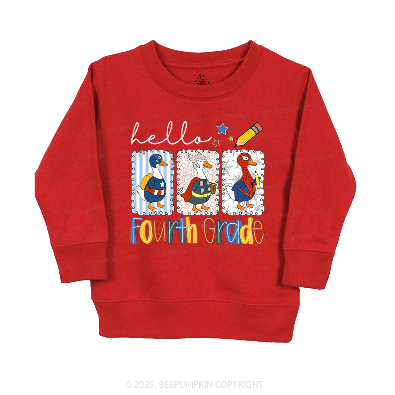 Personalized Hello School Kid's Sweatshirt