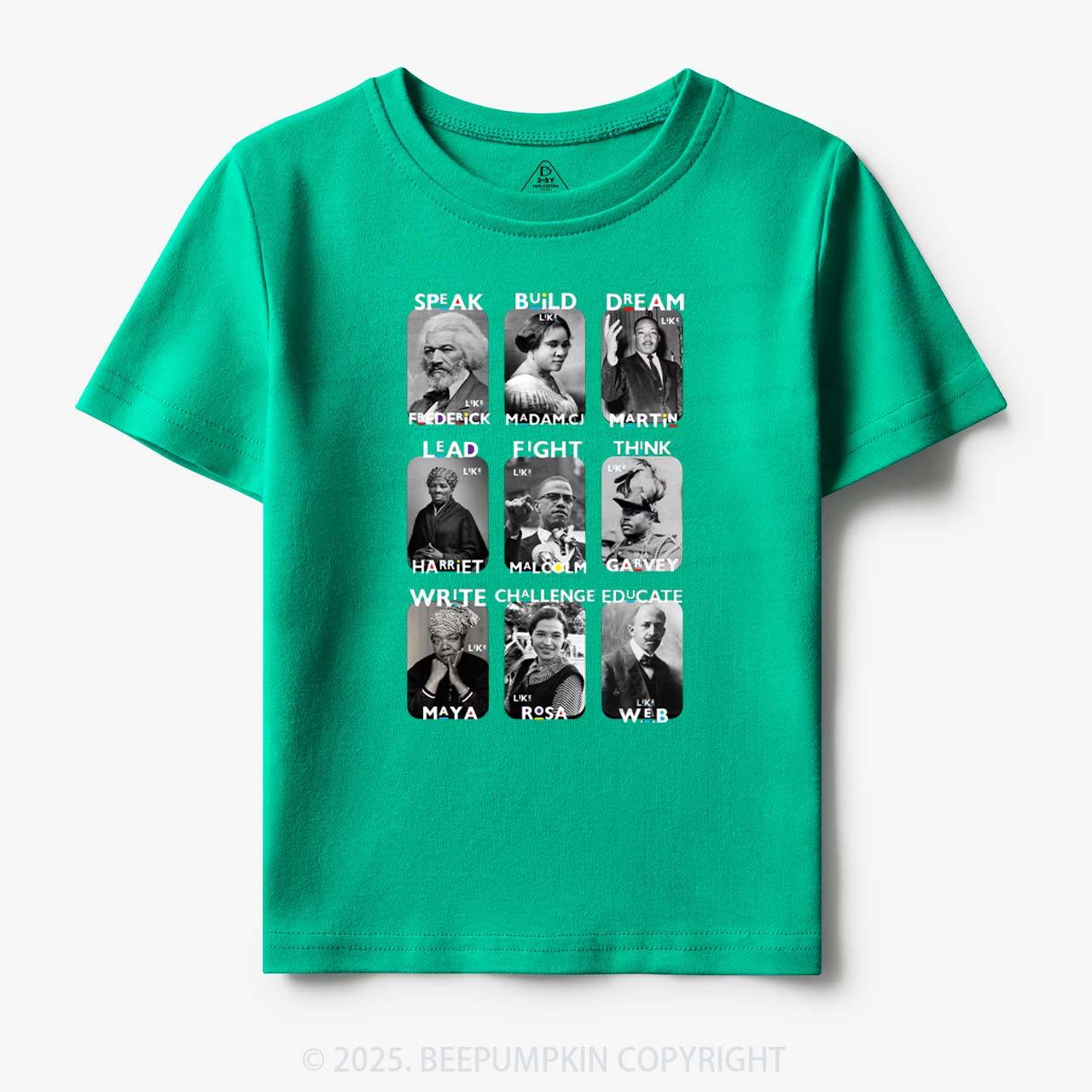 Inspired By Black History Toddler&Kid's Tees Beepumpkin