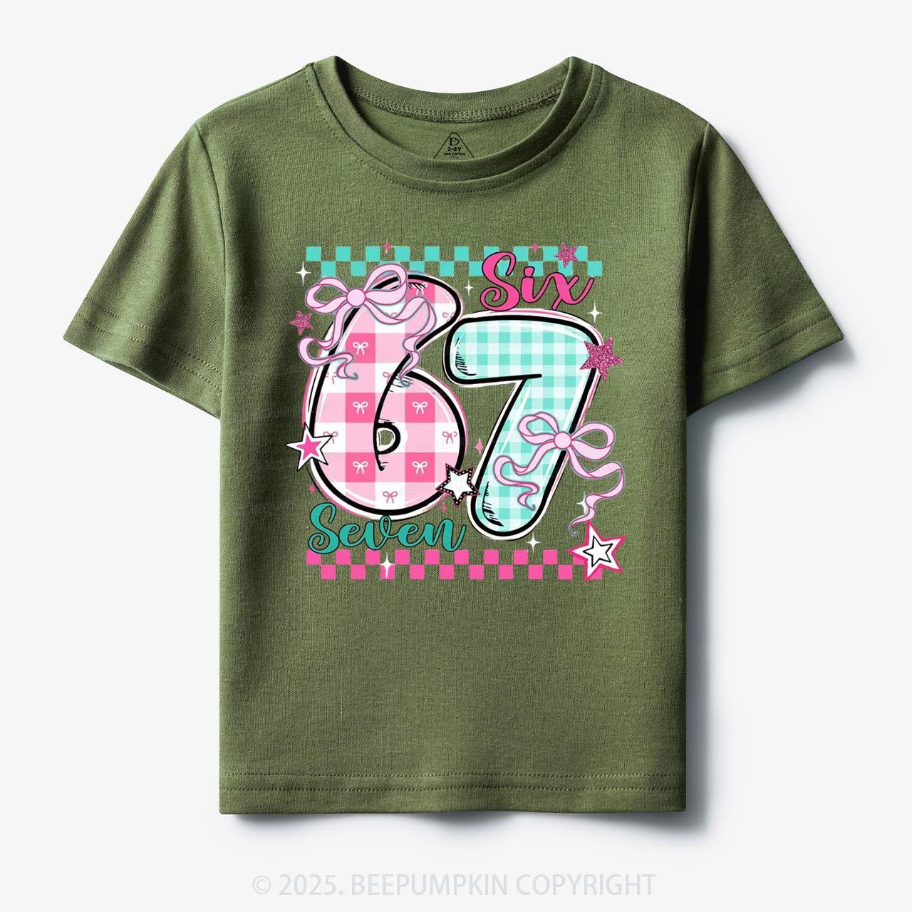Checkered Valentine 67 Toddler&Kid's Tees Beepumpkin