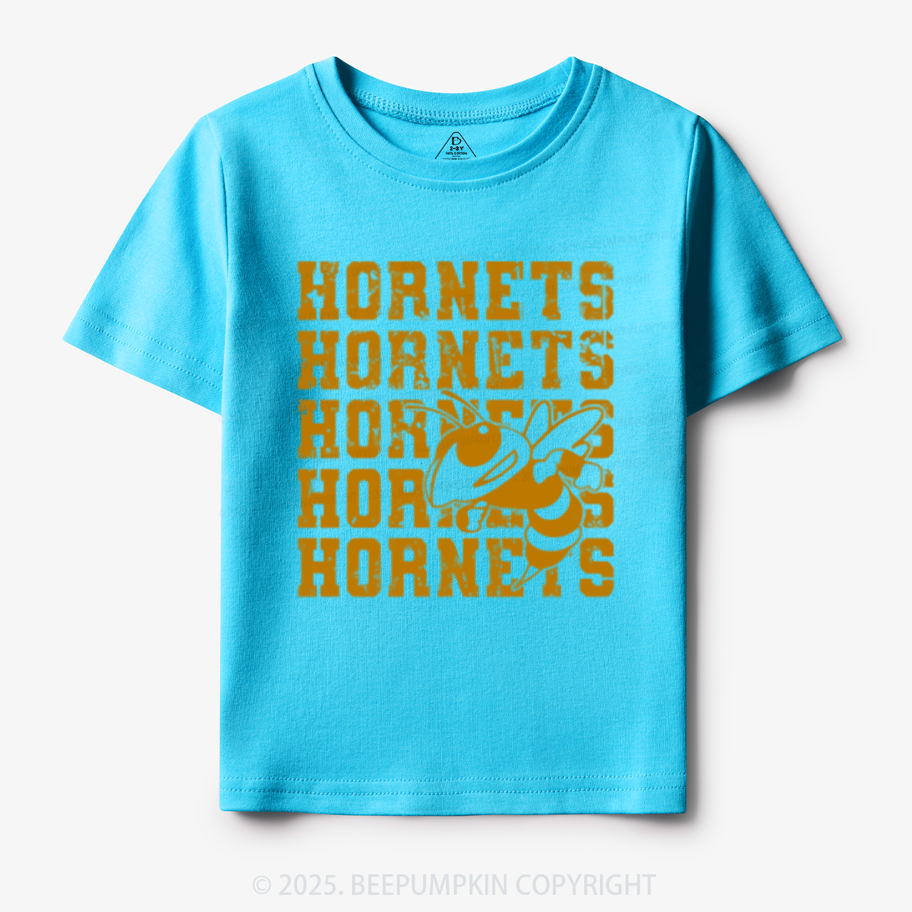 Personalized Hornets Mascot Toddler&Kid's Tees Beepumpkin