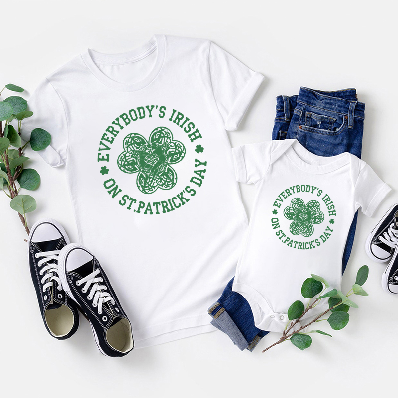Everybody's Irish St.Patrick's Day Matching Shirts