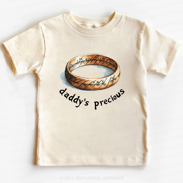  Daddy's Precious Toddler&Kids Tees Beepumpkin