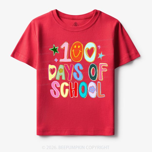 Color Pop 100 Days Brighter Toddler&Kid's Tees