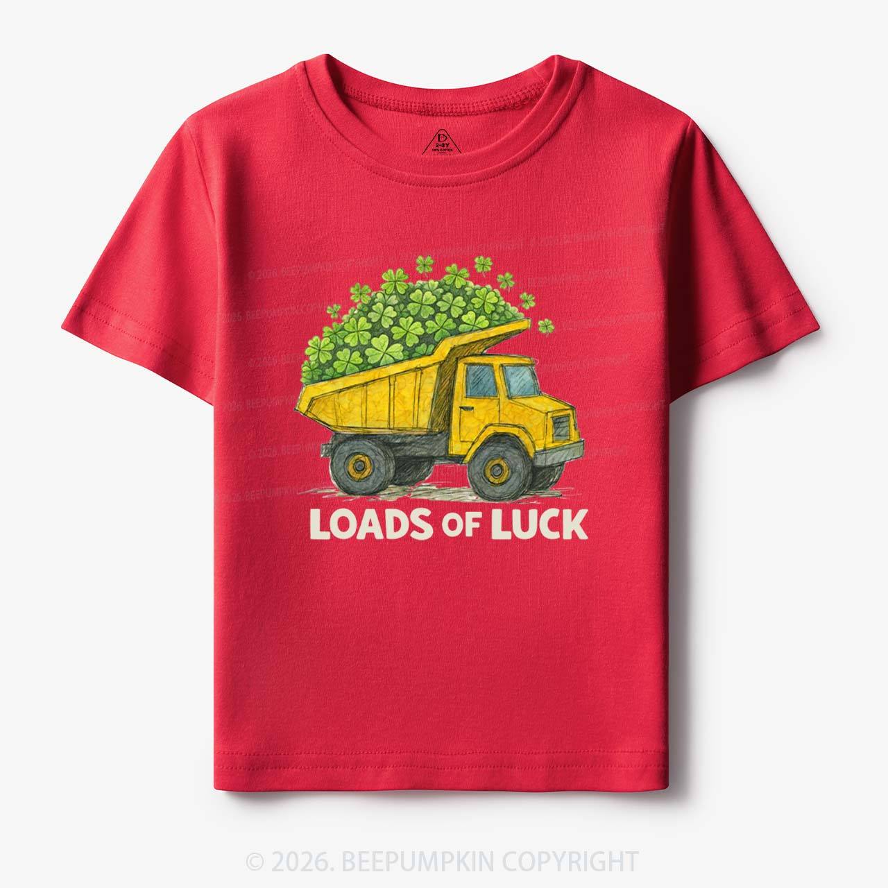 Loads Of Luck St. Patrick's Day Toddler&Kid's Tees Beepumpkin