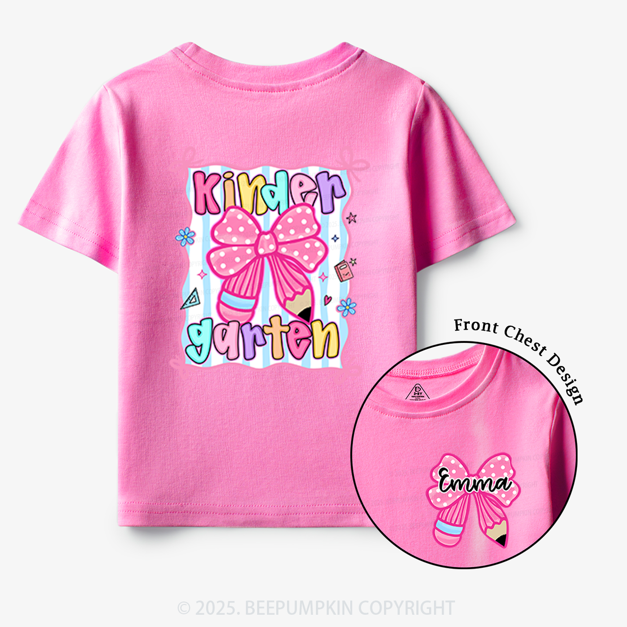 Personalized Playful Days Toddler&Kid's Tees Beepumpkin