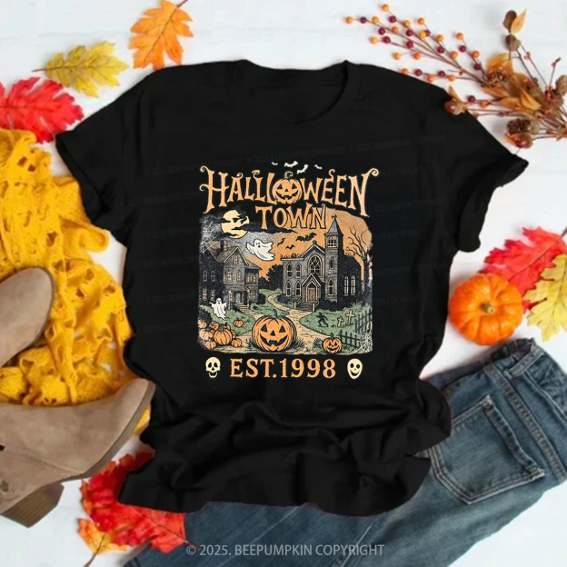Halloweentown Est 1998 T-Shirts Beepumpkin