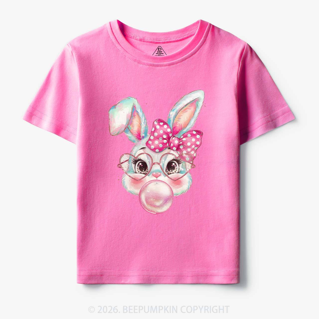 Sassy Bunny Bubble Toddler&Kids Tees