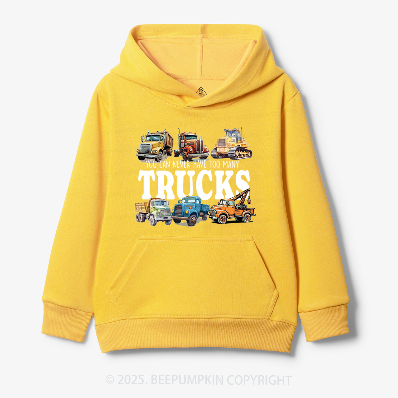 Trucks Kid's Hoodies Beepumpkin 7