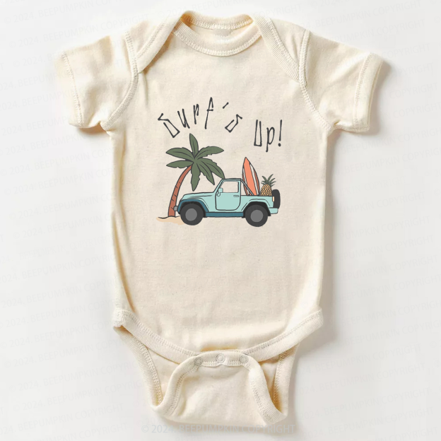 Surfs Up Beach Bodysuit For Baby 