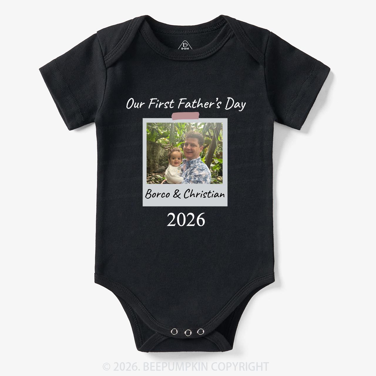 Our First Father's Day 2025 Baby Bodysuit