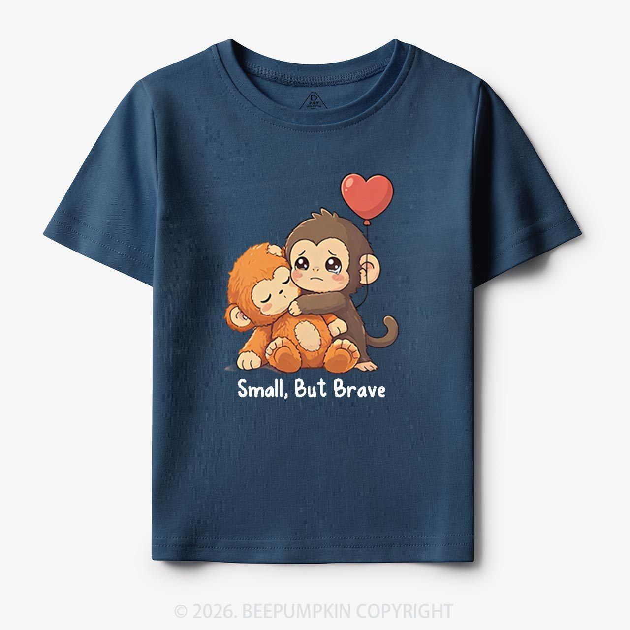 Small But Brave Punch Monkey Toddler&Kid's Tees
