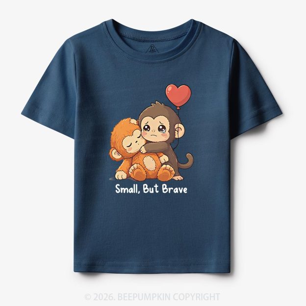Small But Brave Punch Monkey Toddler&Kid's Tees