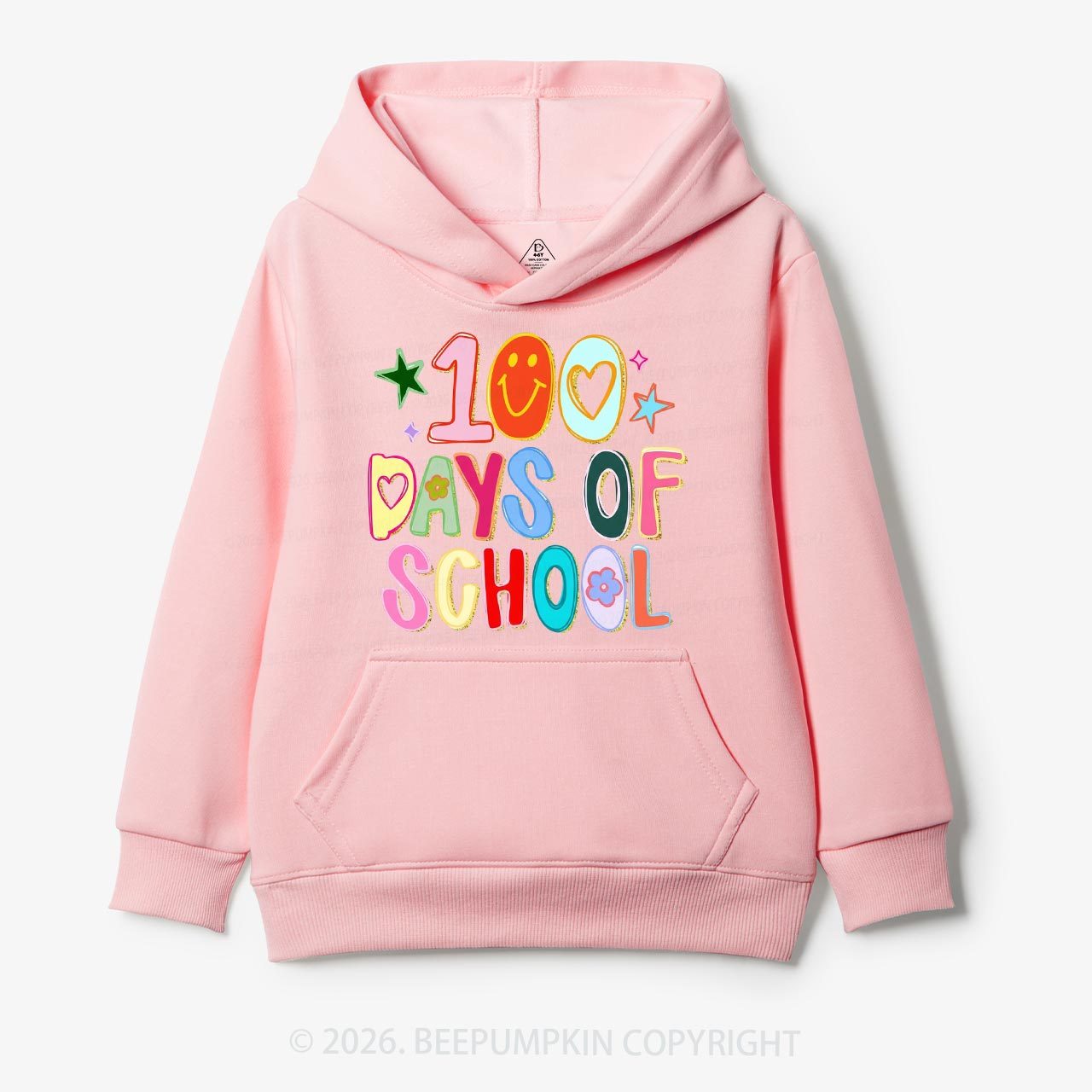 Color Pop 100 Days Brighter Toddler&Kid's Hoodies