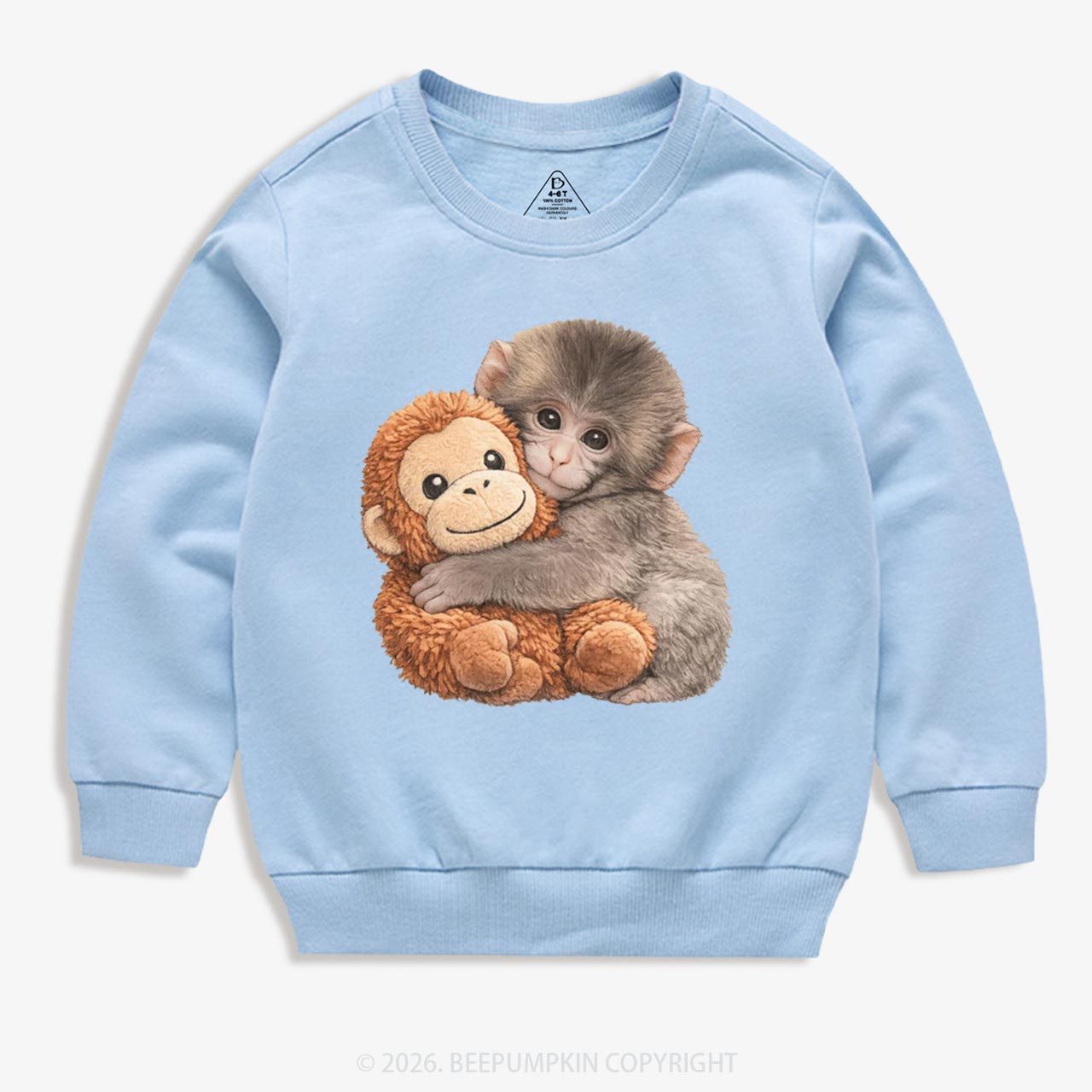 Punch The Monkey Kid's Sweatshirt