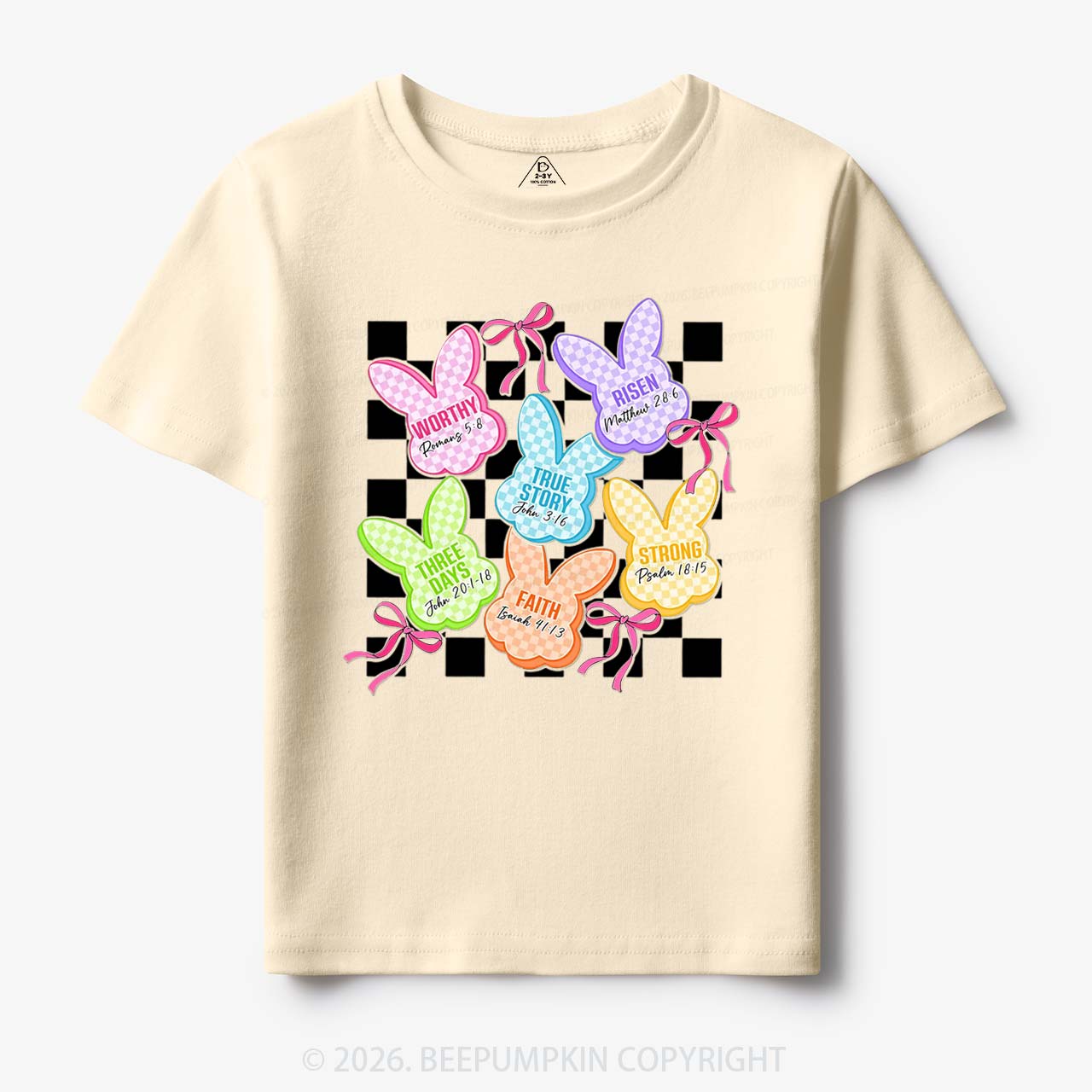 Christian Bunny A Lot Can Happen In Three Days Toddler&Kid's Tees