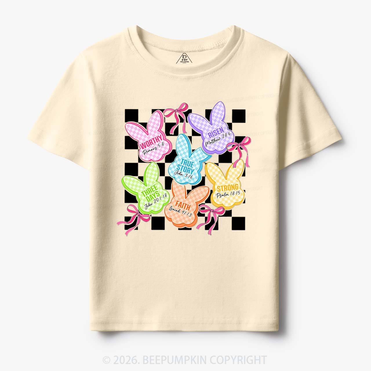 Christian Bunny A Lot Can Happen In Three Days Toddler&Kid's Tees