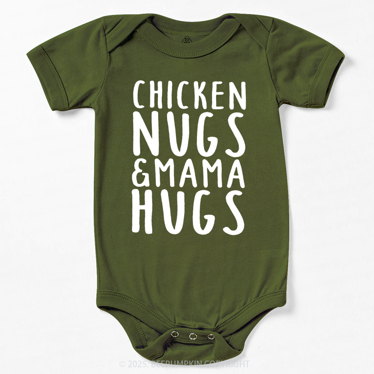 Chicken Nugs & Mama Hugs Bodysuit Beepumpkin