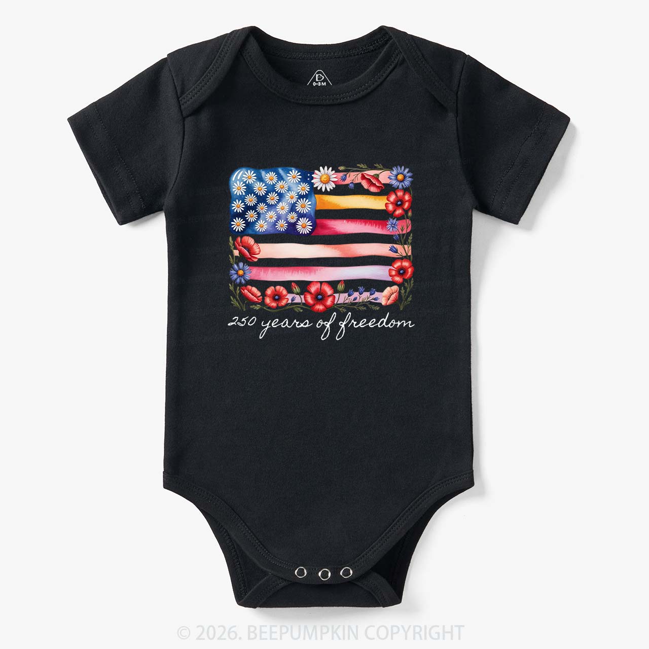 250 Years of Freedom Patriotic Bodysuit
