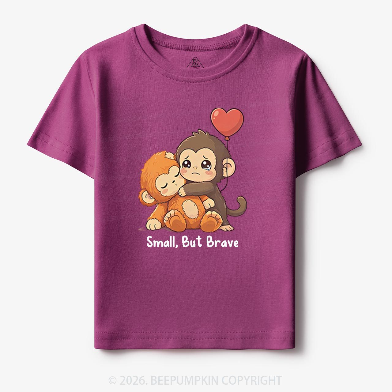 Small But Brave Punch Monkey Toddler&Kid's Tees