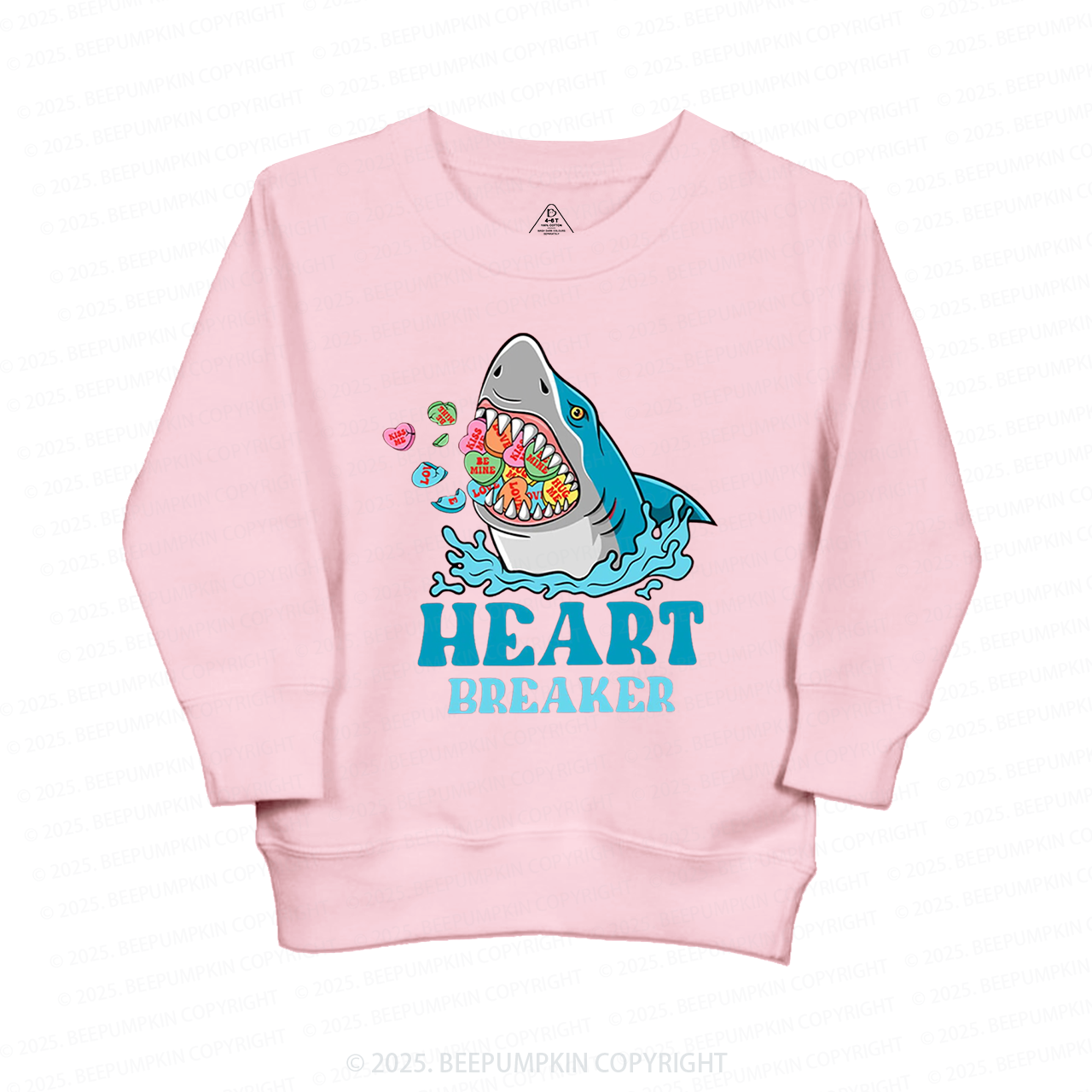 Heart Breaker Valentines Day Kids Sweatshirt