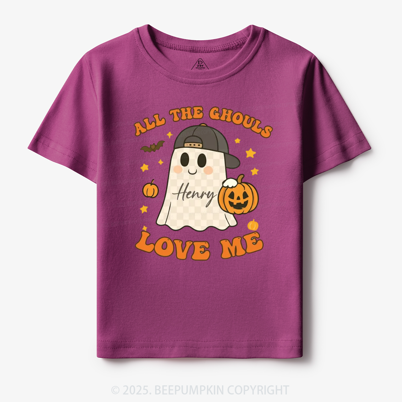 Personalized All The Ghouls Love Me Toddler&Kid's Tees Beepumpkin
