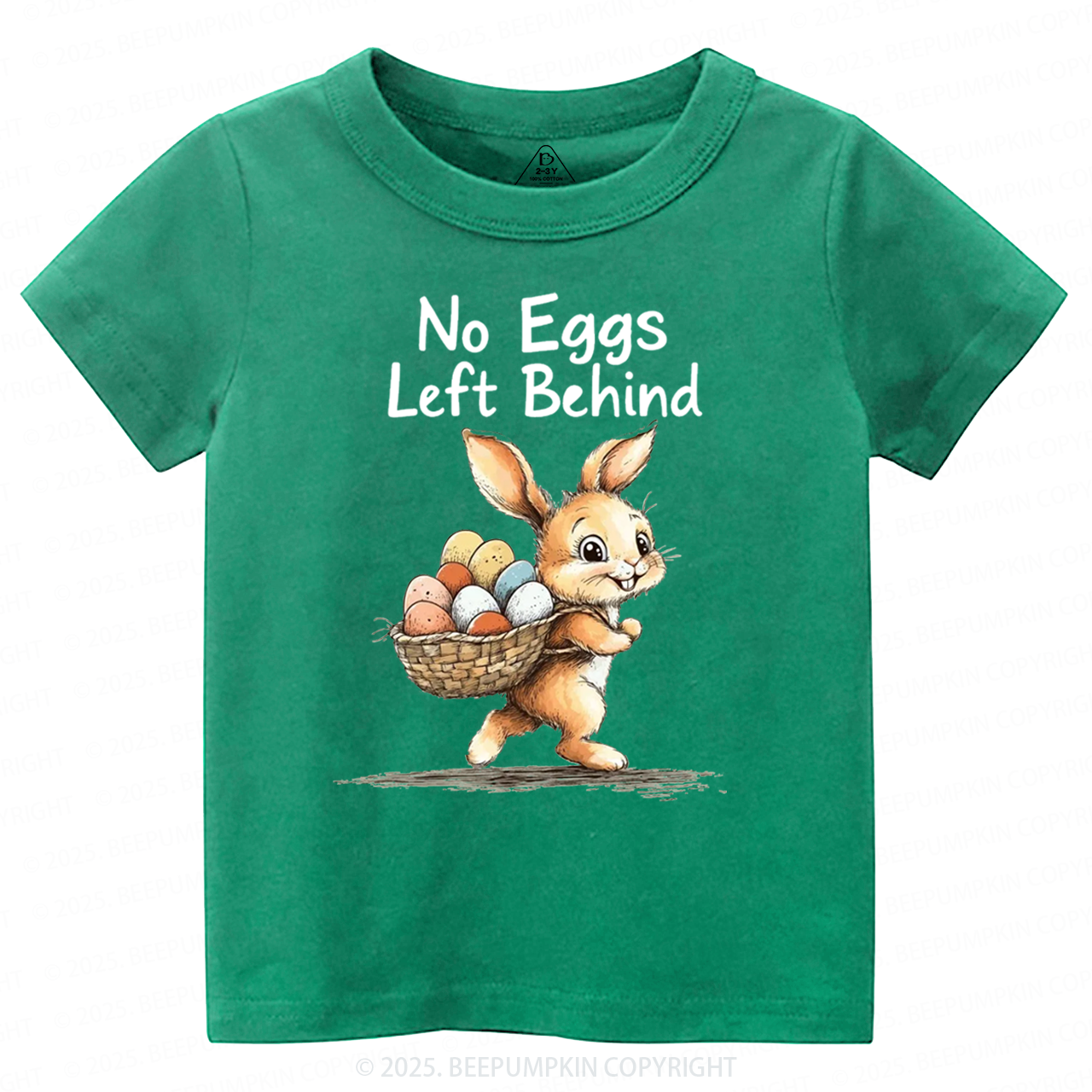 No Eggs Left Behind Toddler&Kid's Tees Beepumpkin
