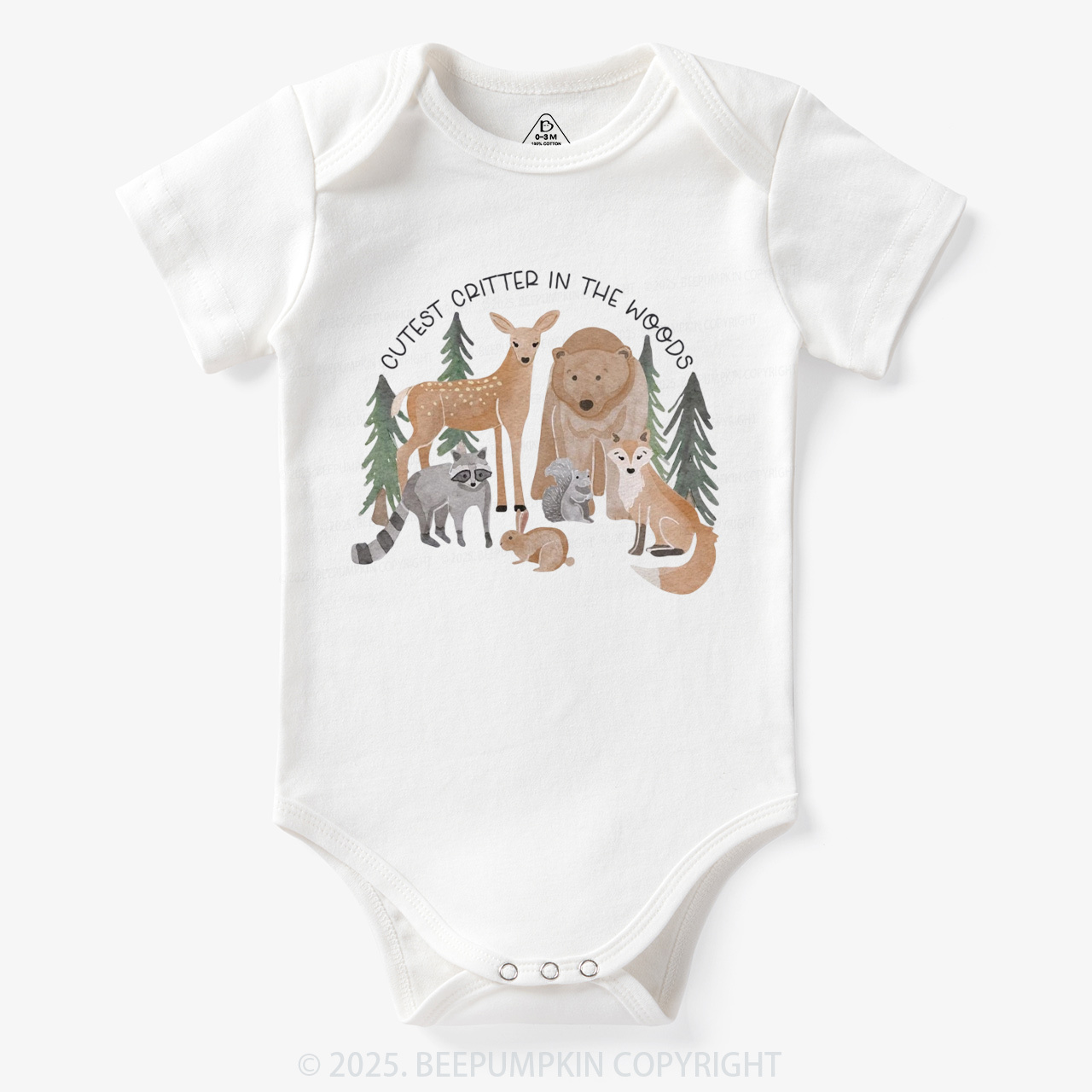 Cutest Critter In The Woods Bodysuit Beepumpkin