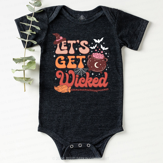 Let's Get Wicked Halloween Bodysuit For Baby