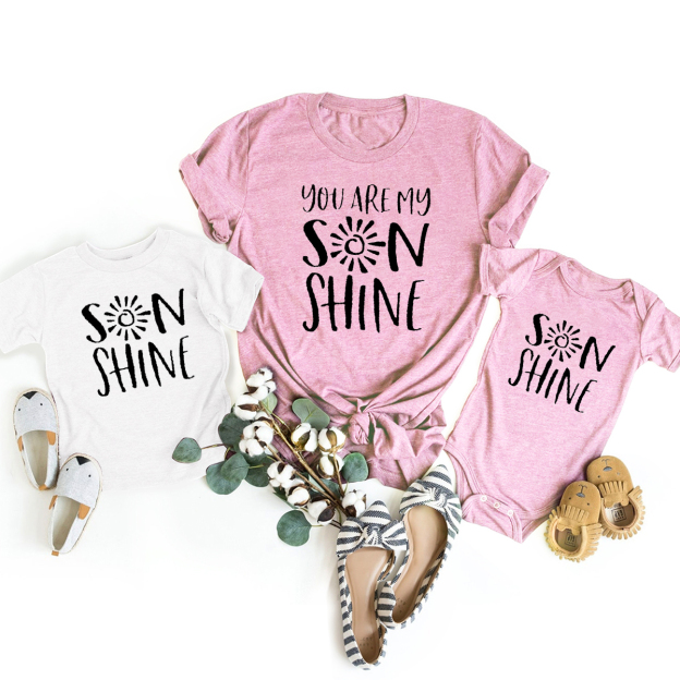You Are My Sunshine Mom&Me Shirt
