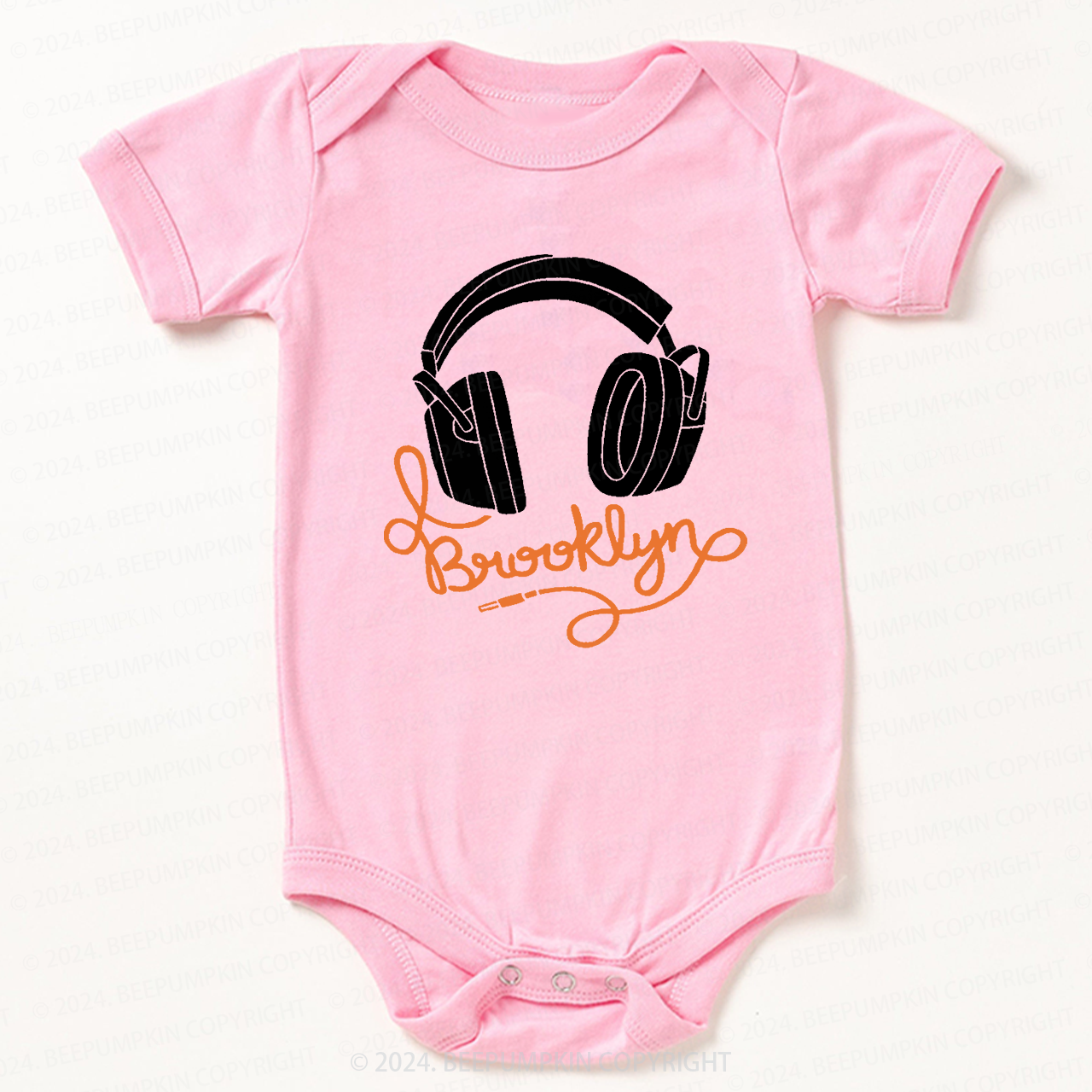 Headphone Cable Brooklyn Bodysuit For Baby 8