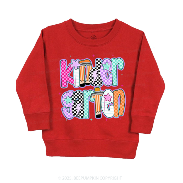 Personalized Personalized Purple Aura Grade Kid's Sweatshirt