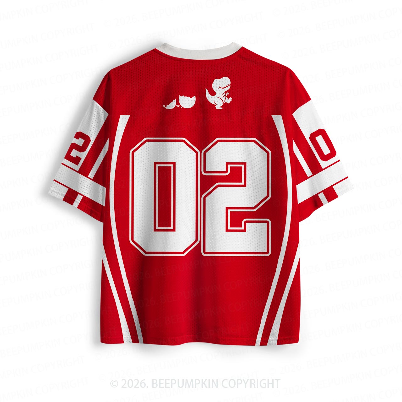 Dinosaur Hot Heart Toddler&Kid's Sport Jersey