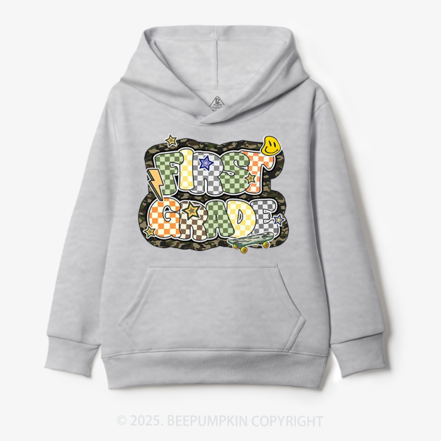 School Boy Sublimation File Kid's Hoodies Beepumpkin