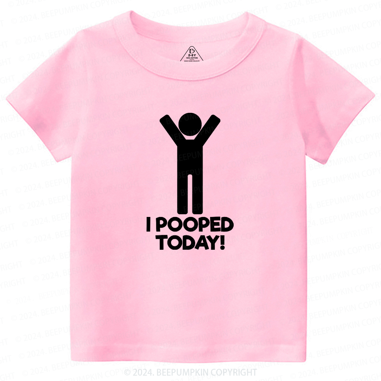 I Pooped Today Toddler&Kids Tees 7