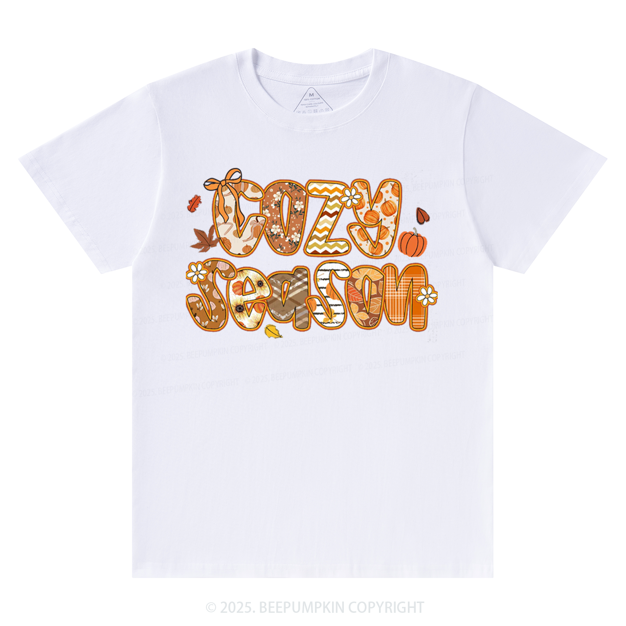 Cozy Season Fall T-Shirts Beepumpkin 