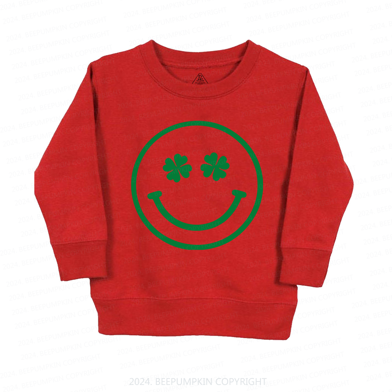 Happy Earth St.Patricks Day Kids Sweatshirt
