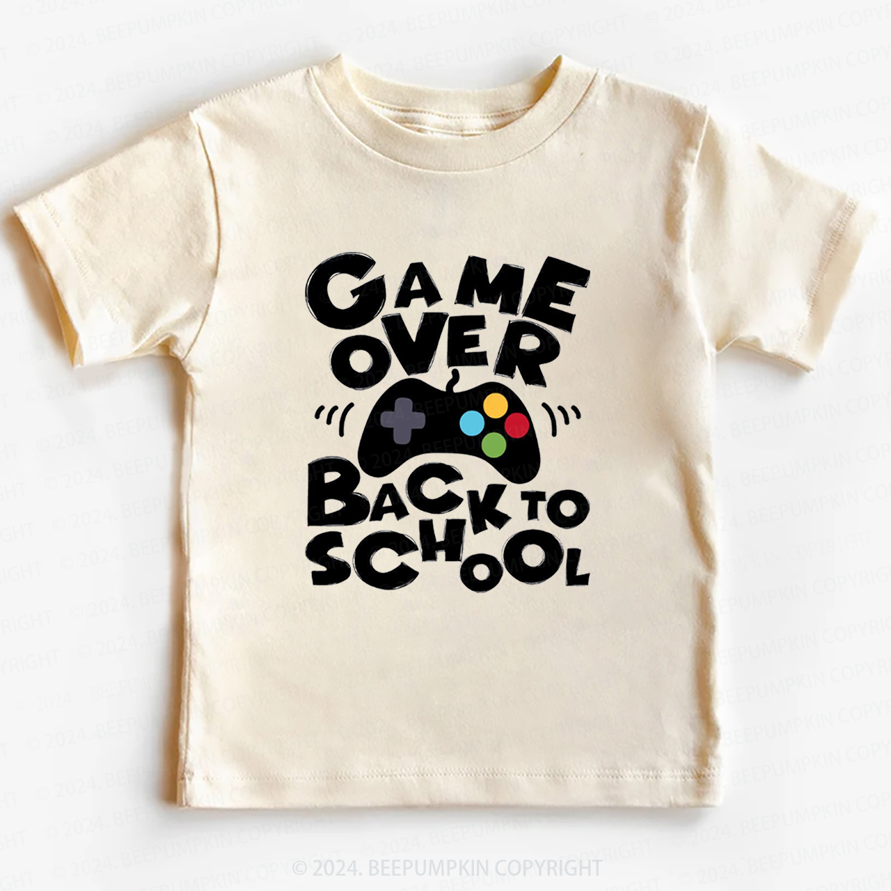 Game Over Back To School Shirt 