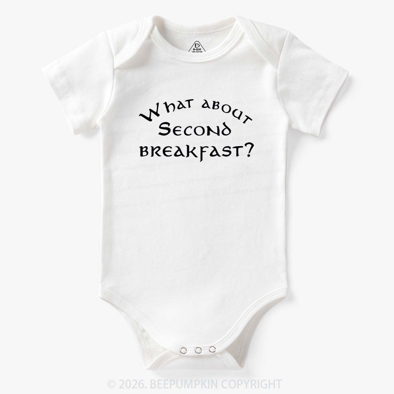 Second Breakfast Funny Bodysuit